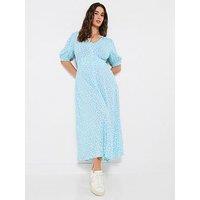 Joe Browns Daisy Ditsy Maxi Dress - Blue