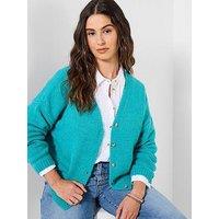 Joe Browns Celia V- Neck Cardigan - Blue