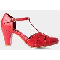 Joe Browns Rumba Vintage Style Heels - Red