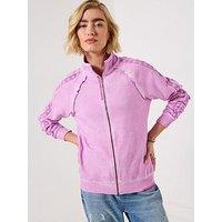 Joe Browns Free Spirit Zip Through Sweatshirt - Pink