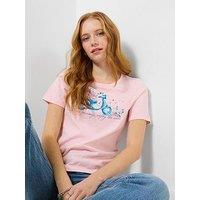 Joe Browns Life Is A Journey Graphic T-Shirt - Pink