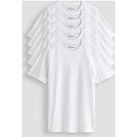 The Very Collection 5 Pack Essential T-Shirts - White