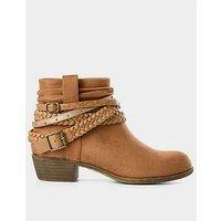 Joe Browns Rylee Boho Western Boots - Brown