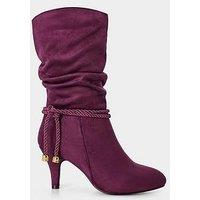 Joe Browns Lady Slouch Boots - Burgundy