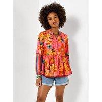 Joe Browns Sunshine Days Printed Top - Pink