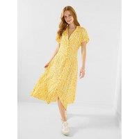 Joe Browns Fresh As A Daisy Printed Dress - Yellow