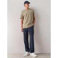 The Very Collection Elasticated Waist Smart Trousers - Navy