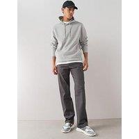 The Very Collection Loose Fit Cotton Rich Chino Trousers With Stretch - Charcoal