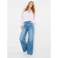 Joe Browns Luna Wide Leg Jeans - Blue