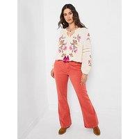Joe Browns Mia Kick Flare Jeans - Orange