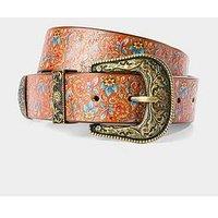Joe Browns Flora Leather Printed Belt - Multi