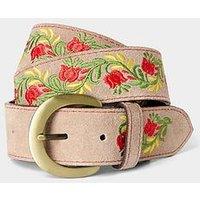 Joe Browns Colette Embroidered Suede Belt - Multi