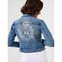 Joe Browns Exquisite Embroidered Boutique Jacket - Blue