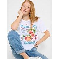 Joe Browns Fruity Graphic T-Shirt - White