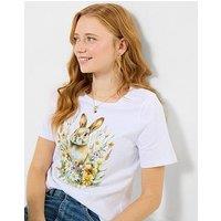 Joe Browns Summer Meadows Graphic T-Shirt - White