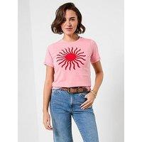 Joe Browns Summer Sun Graphic T-Shirt - Pink