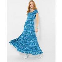 Joe Browns Beach Boutique Crinkle Dress - Blue