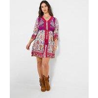 Joe Browns Ultimate Boho Tunic Dress - White