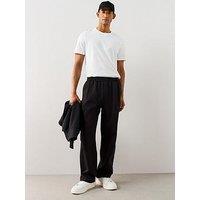The Very Collection Cotton Rich Straight Leg Joggers - Black