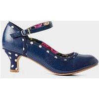 Joe Browns Sofia Mary Jane Shoes - Navy Blue