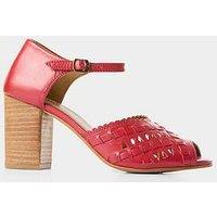 Joe Browns In Naples Leather Shoes - Red