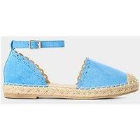 Joe Browns Hazy Days Espadrille Flats - Blue