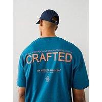 The Very Collection Crafted Graphic T-Shirt - Blue