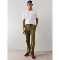 The Very Collection Slim Stretch Cotton Rich Chino Trousers - Khaki