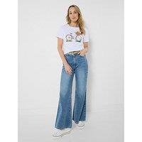 Joe Browns Sunflower Strolls Graphic T-Shirt - White