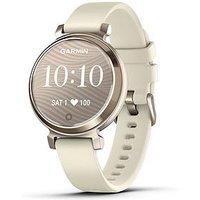 Garmin Lily 2 Smartwatch - Cream Gold With Coconut Silicone Band