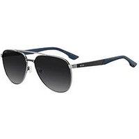 Boss Pilot Sunglasses - Chrome