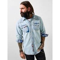 Joe Browns Customised Long Sleeve Denim Shirt