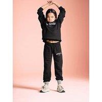 Miss Kick Girls Football Olivia Jog Pant - Black