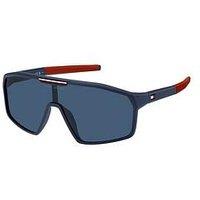 Tommy Hilfiger Mask Style Sunglasses - Blue