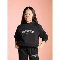 Miss Kick Girls Football Bella Hoodie - Black