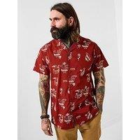 Joe Browns Embroidered Bird Short Sleeve Shirt