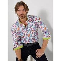 Joe Browns Bright And Bold Paisley Long Sleeve Shirt