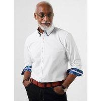 Joe Browns Delightful Double Collar Long Sleeve Shirt