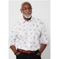 Joe Browns Summer Days Bird Print Long Sleeve Shirt