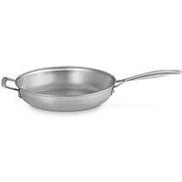 Le Creuset Classic 3-Ply Stainless Steel Uncoated Frying Pan 28Cm