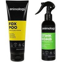 Animology Fox Poo Shampoo 250Ml/Stink Bomb Refreshing Spray 250Ml