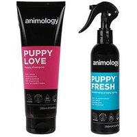 Animology Puppy Love Shampoo 250Ml/Puppy Fresh Refreshing Spray 250Ml