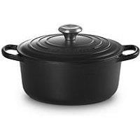 Le Creuset Signature Cast Iron Round Casserole 24Cm Volcanic