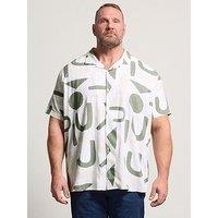 Badrhino Badrhino Abstract Shape Short Sleeve Shirt