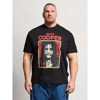 Badrhino Alice Cooper T-Shirt - Black
