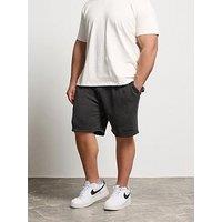 Badrhino Sun Fade Sweat Shorts - Black
