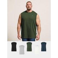 Badrhino 5 Pack Muscle Vests