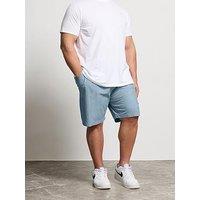 Badrhino Chambray Cotton Shorts