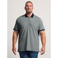 Badrhino Tipping Polo Shirt - Black