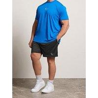 Badrhino Active Logo Mesh Shorts - Black